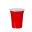 Plastic Party Cups - Red - 12oz (34cl)