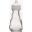 Salt Shaker - Conical - White Plastic Top - 8.7cm (3.4&quot;)