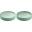 Round Plate - Flat & Deep Combination - Stoneware - 2in1 Artisan - Grey & White - 24cm (9.5&quot;)