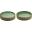 Round Plate - Flat & Deep Combination - Stoneware - 2in1 Artisan - Beige & Grey - 21cm (8.25&quot;)