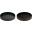 Saucer - Plate & Saucer Combination - Stoneware - 2in1 Artisan - Brown & Black - 16cm (6.25&quot;)