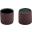Espresso Cup - Cup & Plateau Combination - Stoneware - 2in1 Artisan - Brown & Black - 9cl (3.25oz)
