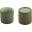 Espresso Cup - Cup & Plateau Combination - Stoneware - 2in1 Artisan - Beige & Grey - 9cl (3.25oz)