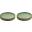 Saucer - Plate & Saucer Combination - Stoneware - 2in1 Artisan - Beige & Grey - 16cm (6.25&quot;)