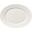 Plate - Oval - Rimmed - Porcelain - Purity - Reflections - 24cm (9.5&quot;)