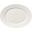 Plate - Oval - Rimmed - Porcelain - Purity - Reflections - 33cm (13&quot;)