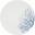 Coupe Plate - Porcelain - Maritime Ocean Breeze - 28cm (11&quot;)