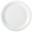 Narrow Rim Plate - Porcelain - 22cm (8.5&quot;)