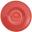 Saucer - Porcelain - Coral - 12cm (4.75&quot;)