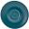 Saucer - Porcelain - Matt Teal - 12cm (4.75&quot;)
