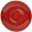 Saucer - Porcelain - Red - 12cm (4.75&quot;)