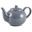 Teapot - Porcelain - Grey - 45cl (15.75oz)
