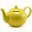 Teapot - Porcelain - Yellow - 45cl (15.75oz)