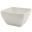 Buffet Bowl - Square Bowl - Curved - Melamine - White - 2.35L (83oz)