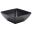 Buffet Bowl - Square Bowl - Curved - Melamine - Black - 4.2L (146oz)