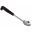 Serving Spoon - Solid - Hook End - Black Handle - Le Buffet - 22cm (8.5&quot;)