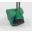 Lobby Dustpan & Brush Set - Lightweight - Soft - Green - 90cm (35&quot;)