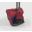 Lobby Dustpan & Brush Set - Lightweight - Soft - Red - 90cm (35&quot;)