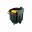 Rubbish Collector Cart - Rubbermaid - Mega Brute&#174; Black - 450L (400lbs) Capacity