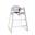 High Chair - Unassembled - Wood - White