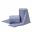Folded Wiper - Heavy Duty - Low Lint - Jangro - Blue - 50 Sheets