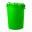 Dustbin & Cip-on Lid - Green - 110L (29 gal)