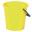 Plastic Bucket -  Round - Lucy - Yellow - 8L (2.1 gal)