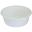 Round Washing Up Bowl - Lucy - White - 9L