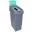 Procycle Recycling Bin - With Green &#39;Mixed Recycling&#39; Back Panel - Jangro - Grey - 80L