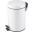Pedal Bin with Plastic Liner - White - 3L