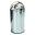 Bullet Waste Bin - Push Lid - Polished Stainless Steel - Dolphin - 35L (9.25gal)
