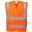 Hi-Vis Waistcoat - Orange - 2XL/3X Large