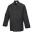 Chef Jacket - Long Sleeved - Somerset - Black - Large (42-44&quot;)