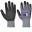 PU-Nitrile Foam Glove - Dermiflex - Black - Size 11