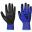 Grip Glove - Dexti-Grip - Black on Blue - Size 9