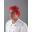 Mob Cap - Hair Covering - Shield - Red - Uni-fit