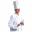 Chef&#39;s Hat - Classic Style - Paper - Height 25.4cm (10&quot;) - White - Uni-fit