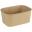 Deli Bowl - Rectangular - Kraft - Large - 1L (35oz)