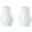 Pepper Shaker - Porcelain - Porcelite - 8cm (3.25&quot;)