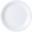 Narrow Rimmed Plate - Porcelain - Porcelite - 16cm (6.25&quot;)