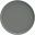 Round Plate - Low Profile - Porcelain - Nordika - Grey - 16cm (6.25&quot;)