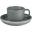 Beverage Cup - Porcelain - Nordika - Grey - 10cl (3.5oz)