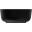 Round Bowl - Porcelain - Nordika - Black - 13cm (5&quot;) - 34cl (12oz)