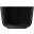 Round Bowl - Deep - Porcelain - Nordika - Black - 10cm (4&quot;) - 25.5cl (9oz)