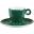 Espresso Cup - Porcelain - Caf&#233; - Dark Green - 8.5cl (3oz)