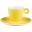 Espresso Cup - Porcelain - Caf&#233; - Yellow - 8.5cl (3oz)