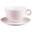 Beverage Cup - Bowl Shaped - Porcelain - Caf&#233; - Baby Rose - 34cl (12oz)