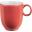 Beverage Mug - Porcelain - Caf&#233; - Red - 36.5cl (13oz)