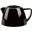 Teapot - Porcelain - Caf&#233; - Black - 66cl (23.25oz)