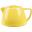 Teapot - Porcelain - Caf&#233; - Yellow - 66cl (23.25oz)